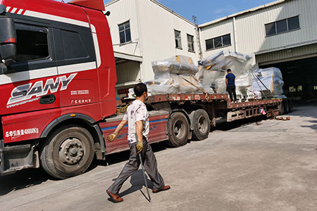 出貨！三合一自動(dòng)送料機(jī)（HL16F3）發(fā)往惠州